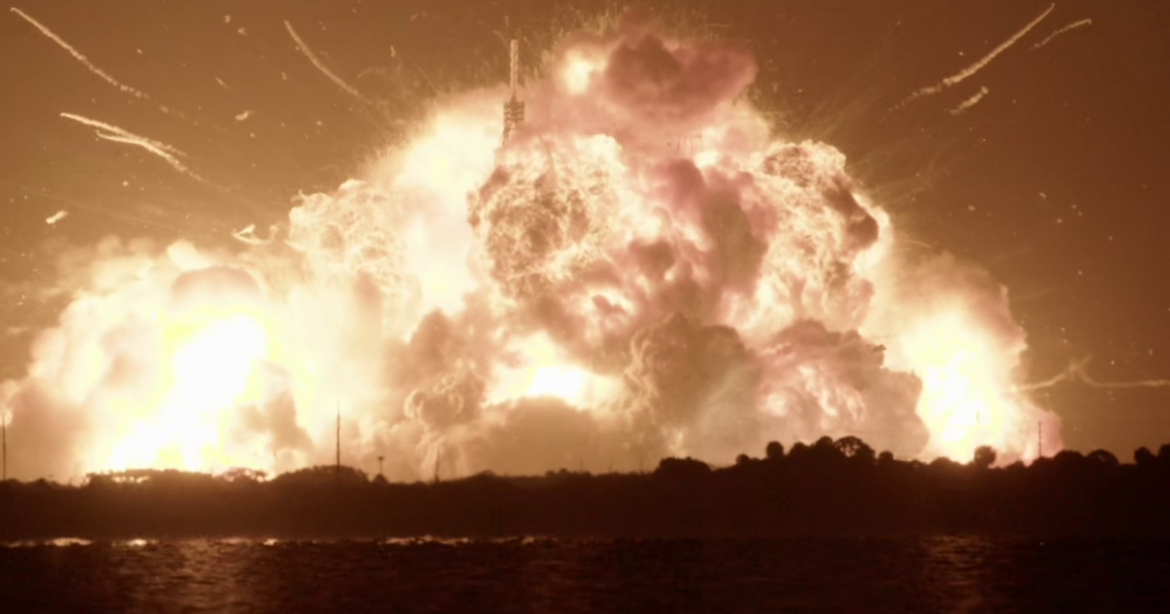 Blue Origin New Glenn rocket explodes on launch pad in Florida