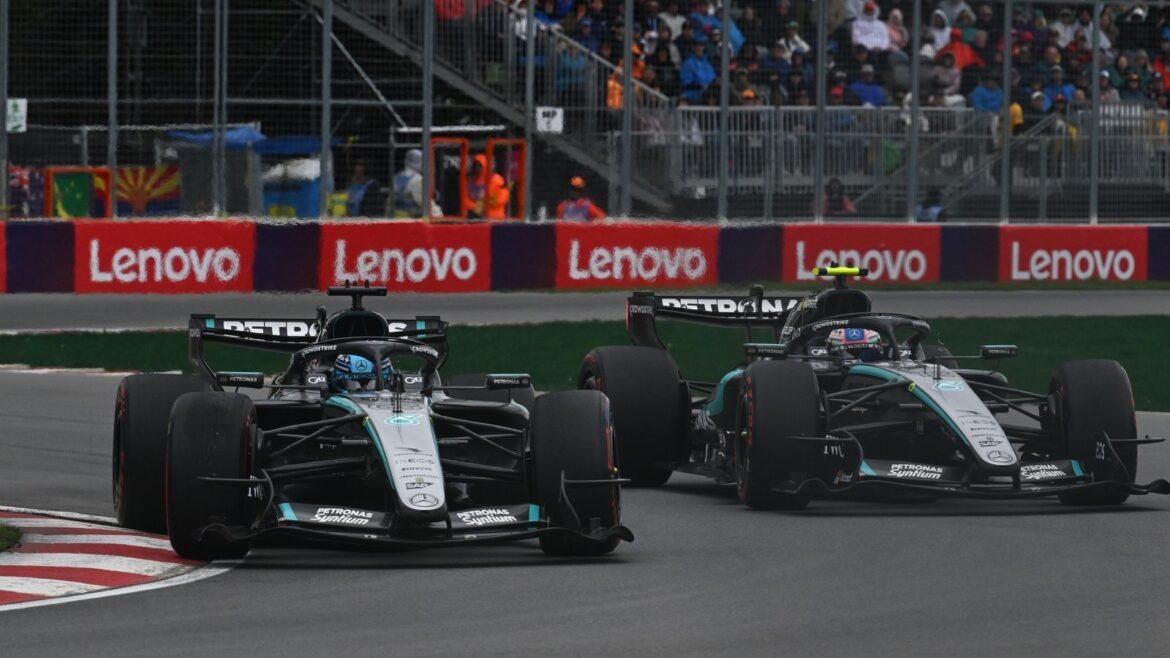 Canadian GP: Kimi Antonelli wins as George Russell retires after thrilling Mercedes battle in Montreal | F1 News