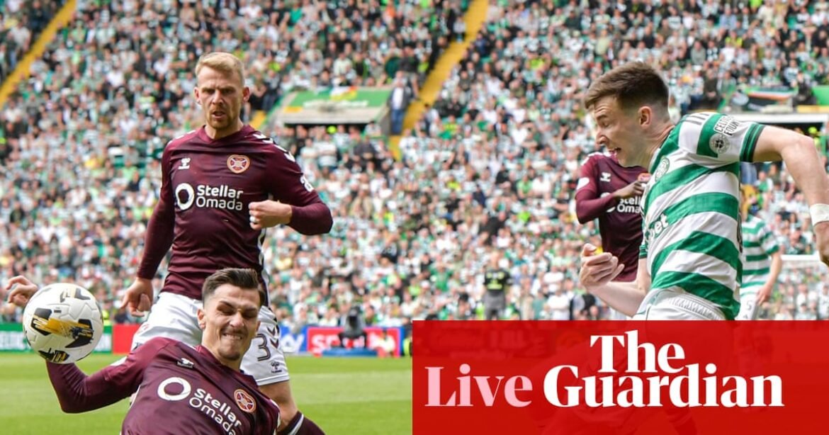 Celtic v Hearts: Scottish Premiership title decider – live | Scottish Premiership