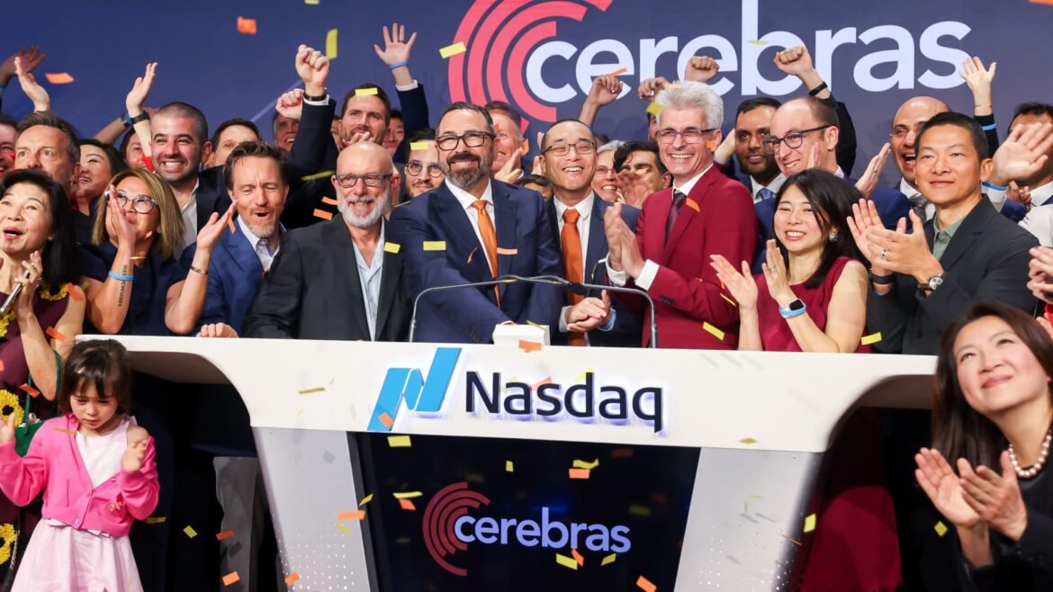 Cerebras (CBRS) starts trading on Nasdaq after IPO