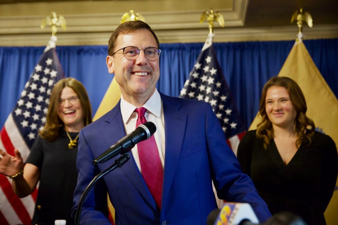 Despite absence, Rep. Tom Kean Jr. holds cash lead over Dem rivals • New Jersey Monitor