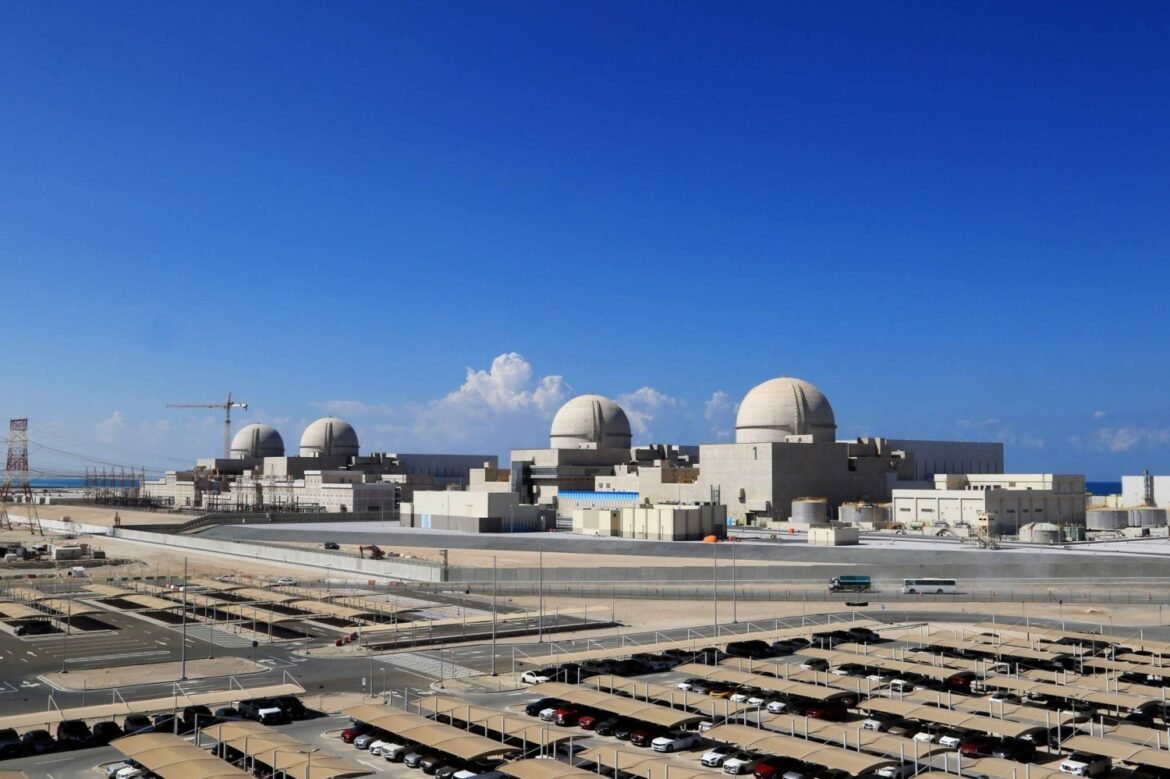 Drone strike starts fire outside UAE nuclear plant