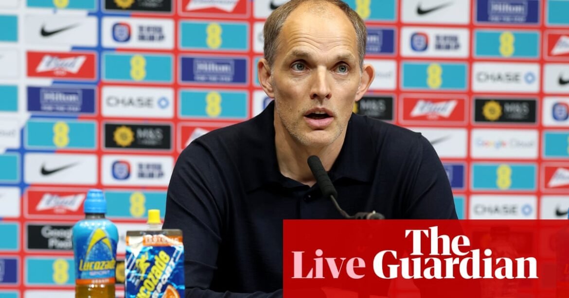 England World Cup squad revealed; Guardiola confirms exit; Manchester United appoint Carrick: football – live | Soccer