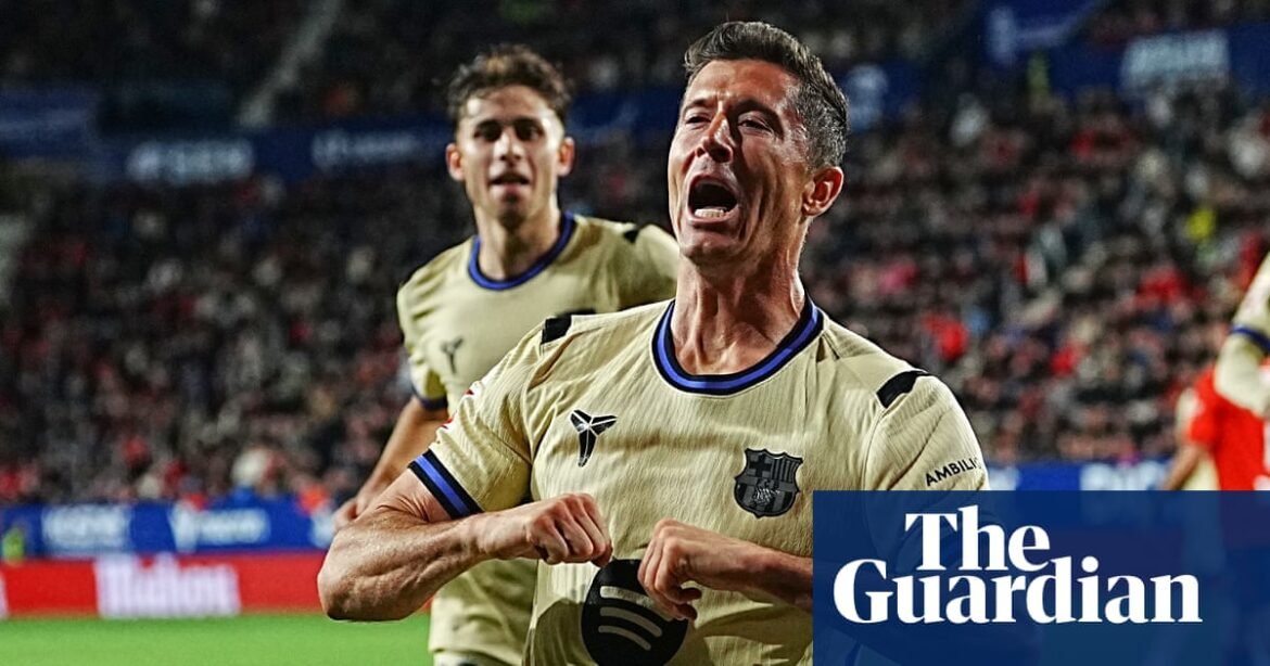 European football: Barcelona close on La Liga title; PSG and Bayern held at home | European club football
