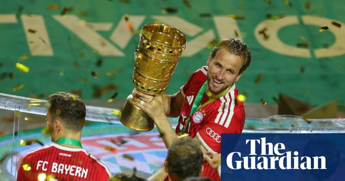 European football: Harry Kane hits hat-trick as Bayern Munich complete double | European club football