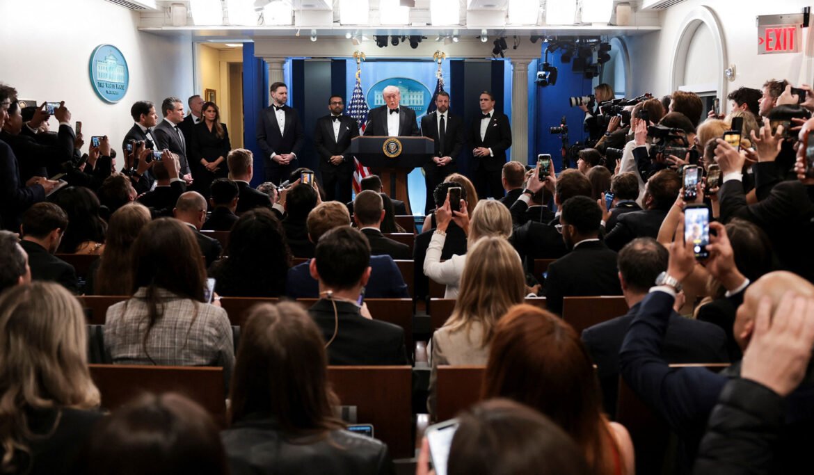 God and Man in the White House Press Room