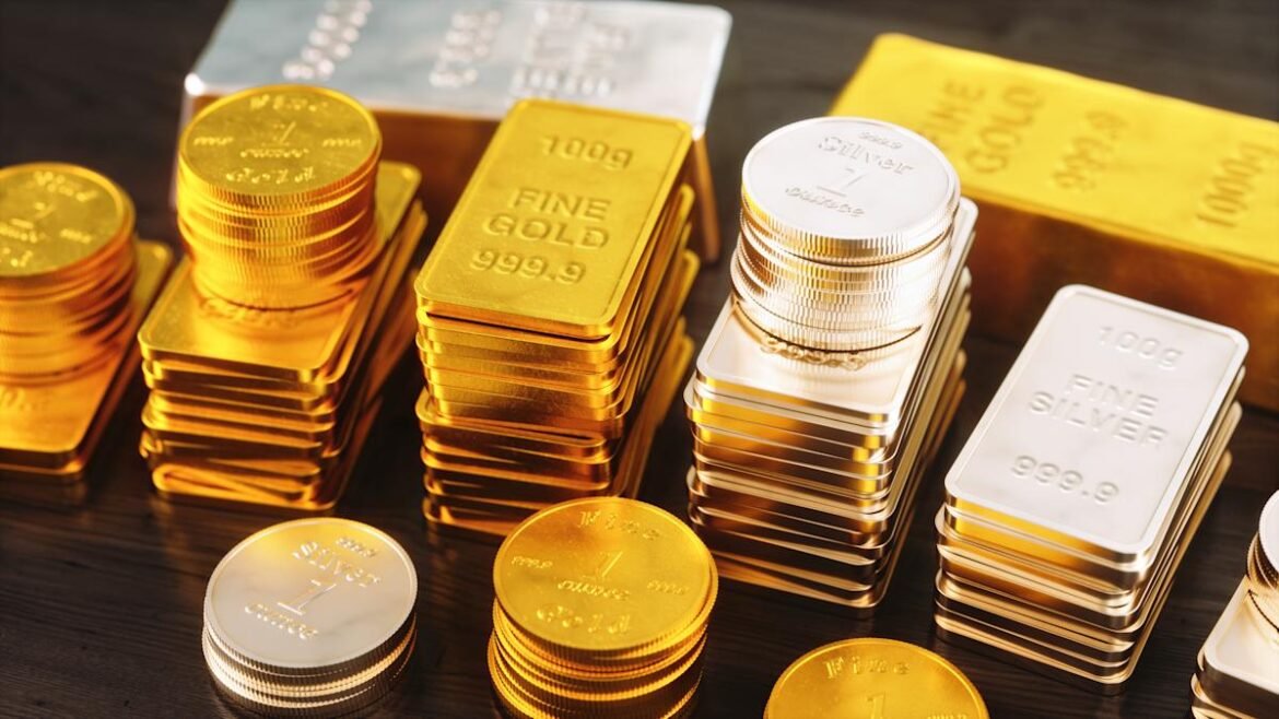 Gold and silver prices up significantly this morning