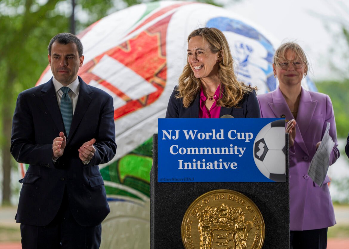 Gov. Sherrill announces state grants to boost World Cup benefits statewide • New Jersey Monitor