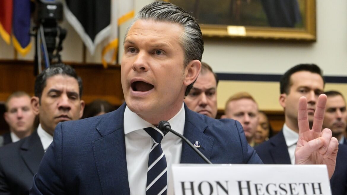 Hegseth faces questions about Iran in congressional appearance : NPR