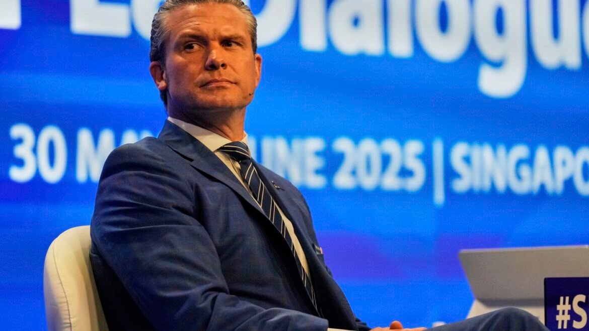 Hegseth urges Asian leaders to boost military spending against China : NPR