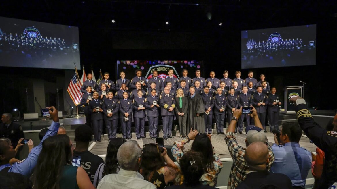 Hillsborough County Fire Rescue welcomes 37 new firefighters