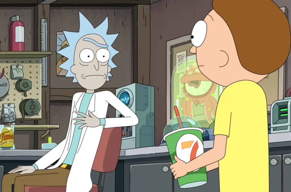 Rick and Morty on Cartoon Network/Adult Swim