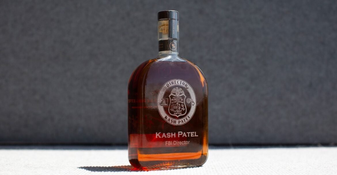 Kash Patel’s Personalized Bourbon Stash