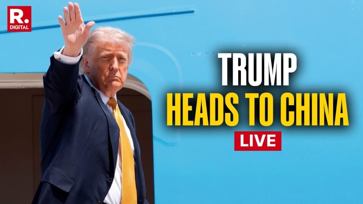 LIVE: US President Trump Heads To Beijing For High-Stakes Meeting With China’s Xi Jinping | Iran War