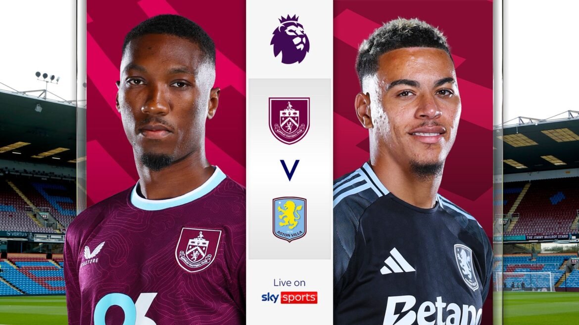 Live Commentary - Burnley vs Aston Villa