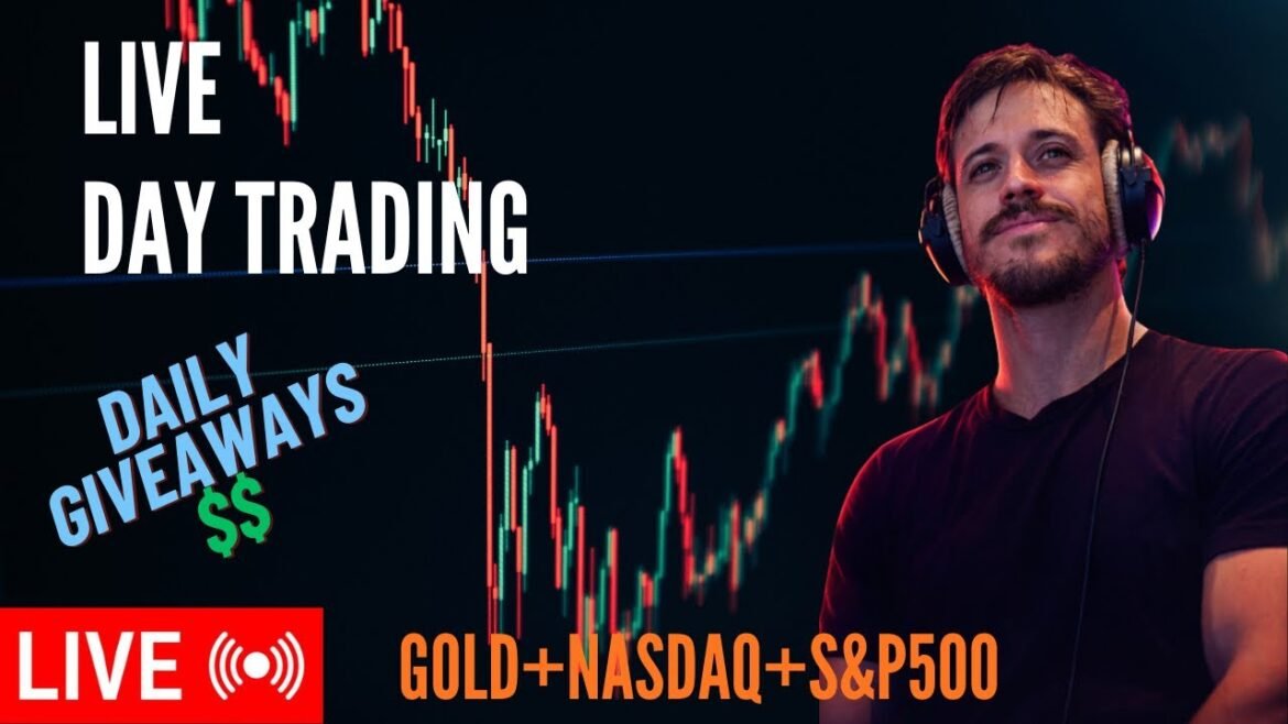 Live Trading | Gold, Nasdaq, S&P 500 | Daily Giveaways | 03/10/26