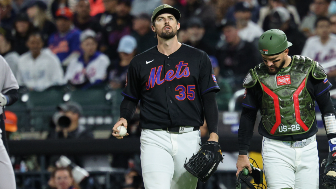 Mets pitcher out 'a long time' after 111 mph Yankees comebacker breaks his leg
