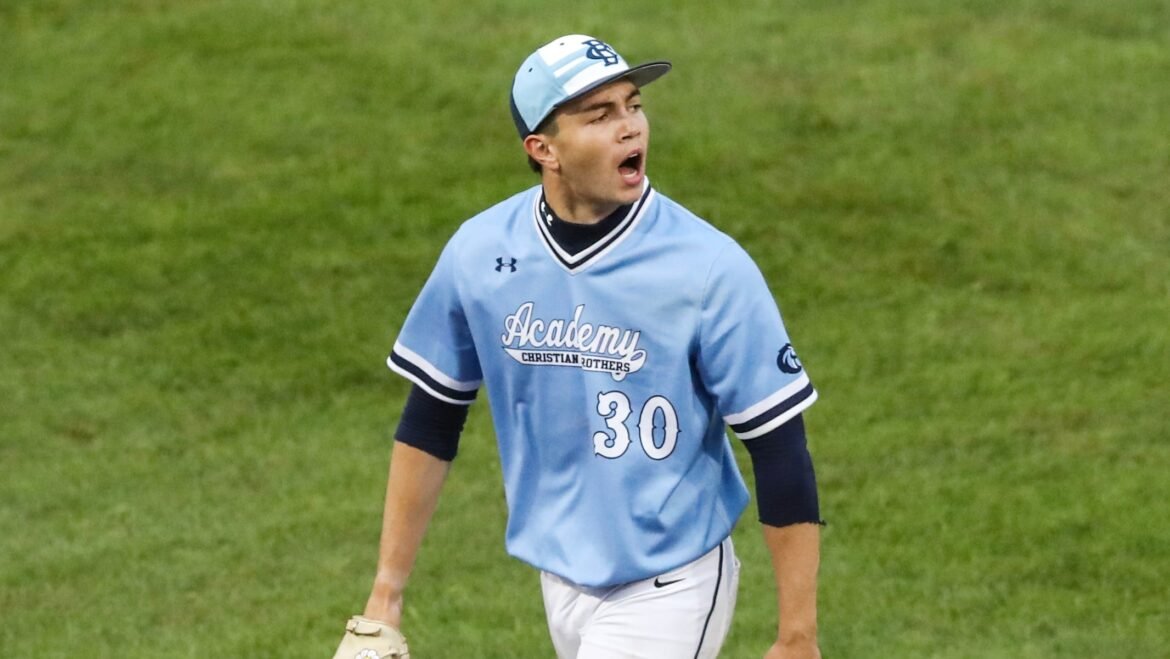 Multiple injuries kept D1 pitching commit off the mound. He shined in conference championship