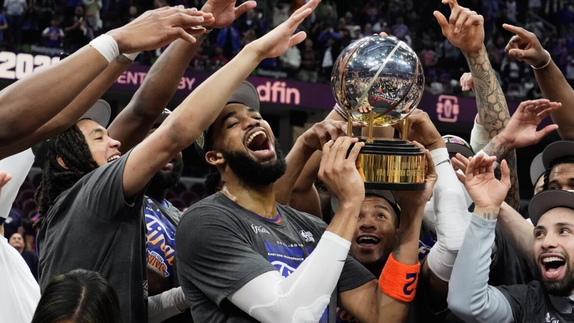 New York back in NBA Finals for first time since 1999 : NPR