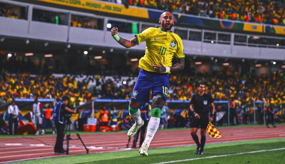 Neymar Included In Brazil's Preliminary 2026 World Cup Roster