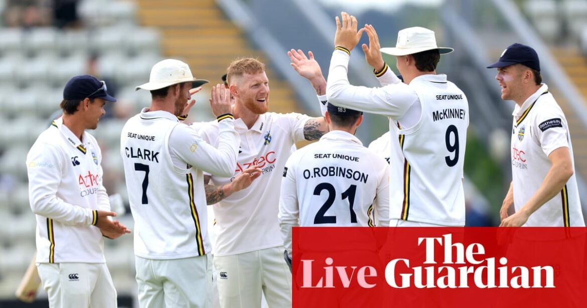 Nottinghamshire v Surrey, Glamorgan v Somerset, and more: county cricket – live | County Championship