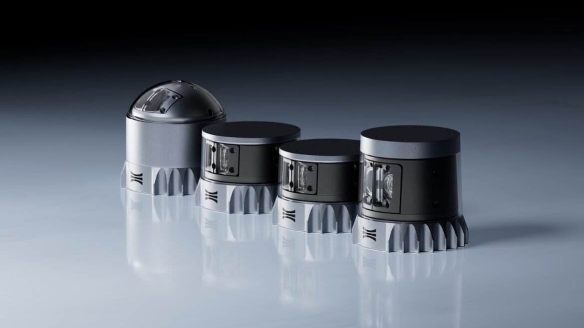 Ouster's Rev 8 family of color lidar sensors