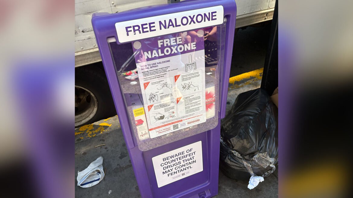 Overdose rescue hits the streets via free self-serve naloxone kiosks