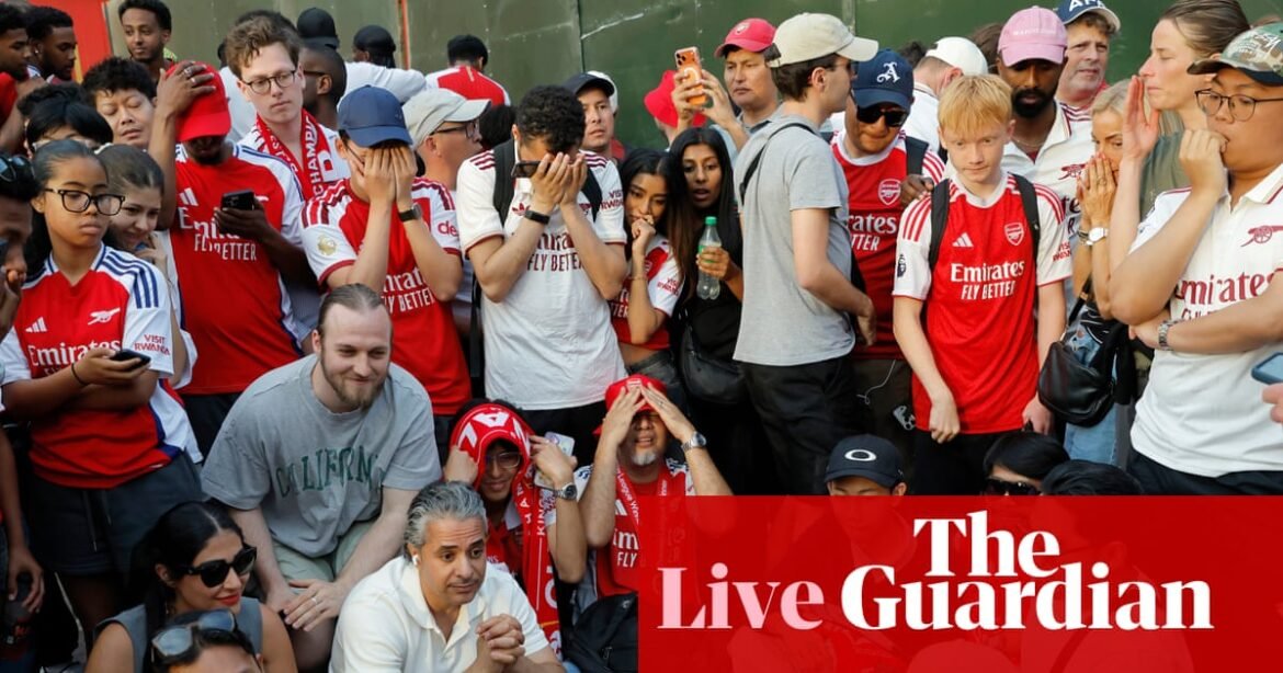 PSG party amid Arsenal heartbreak; Liverpool target Iraola; Women’s FA Cup final buildup – matchday live | Soccer
