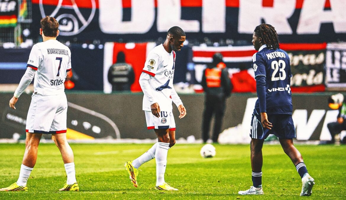 PSG's Ousmane Dembélé Suffers Leg Injury Ahead Of Champions League Final