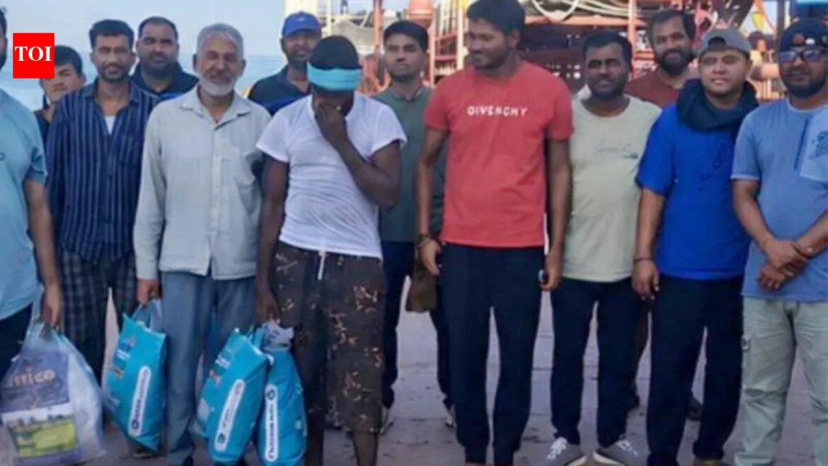 Post-diplomatic efforts, Iran releases 10 Indian...