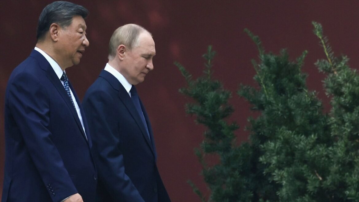Putin arrives in China to reaffirm Russia ties : NPR