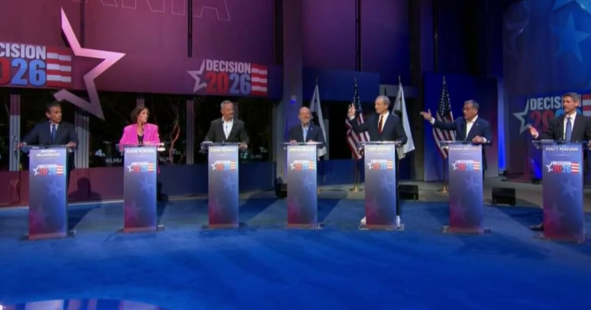 Question on state’s sanctuary law turned into personal jabs during California gubernatorial debate