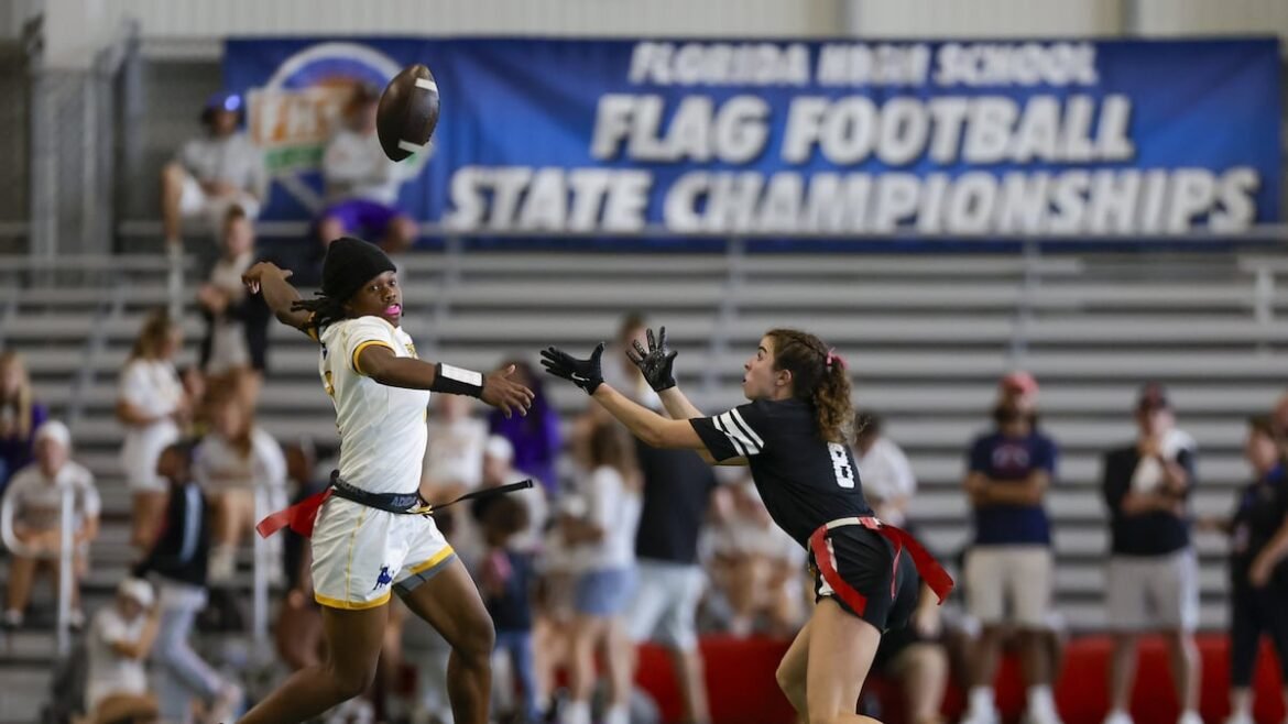 Robinson, Lennard win state flag football championships