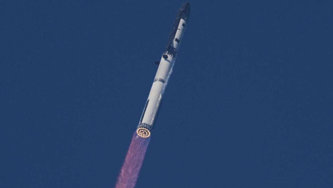 SpaceX launches its biggest Starship yet on a test flight : NPR