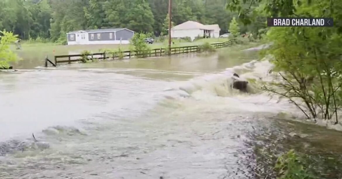 Torrential rain and dangerous floods threaten holiday plans