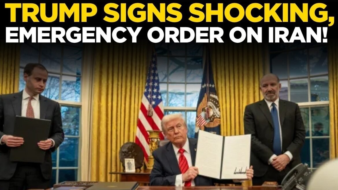 Trump LIVE | Donald Trump Declares Emergency? | Historic White House Announcement LIVE | US News