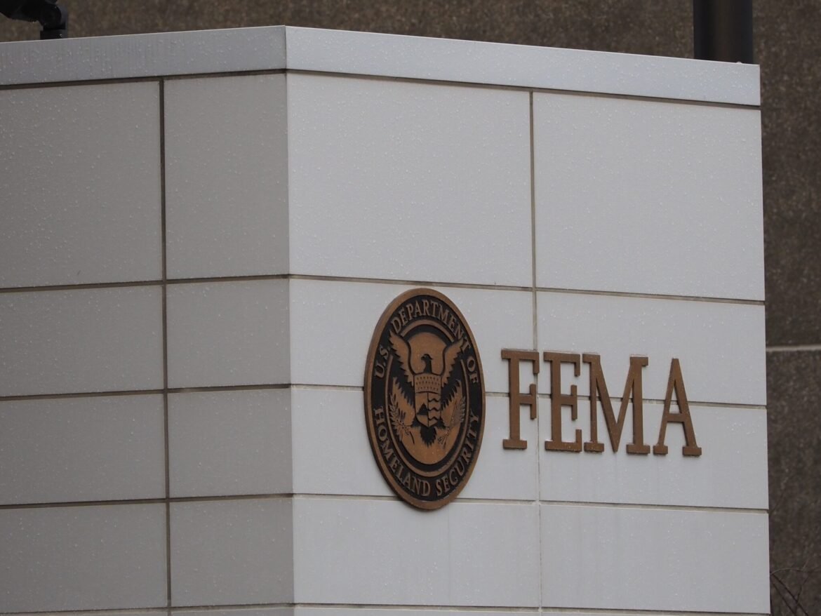 The Federal Emergency Management Agency, on Feb. 20, 2026. (Photo by Shauneen Miranda/States Newsroom)