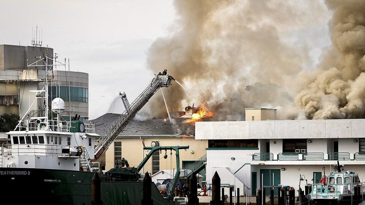 USF Marine Science Lab fire leaves St. Petersburg...