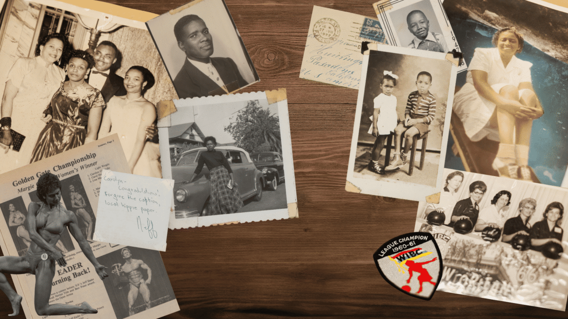 Collage of images from Schlesinger Library. 