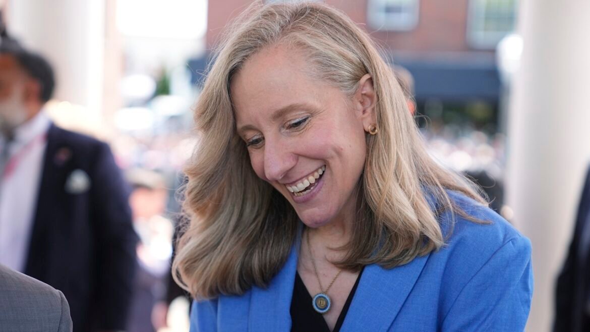 Abigail Spanberger smiling