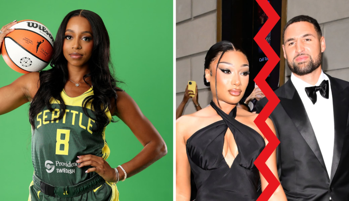 WNBA Seattle Storms guard Lexie Brown shuts down online rumors about her alleged involvement in rapper Megan Thee Stallion and NBA player Klay Thompson's recent breakup.