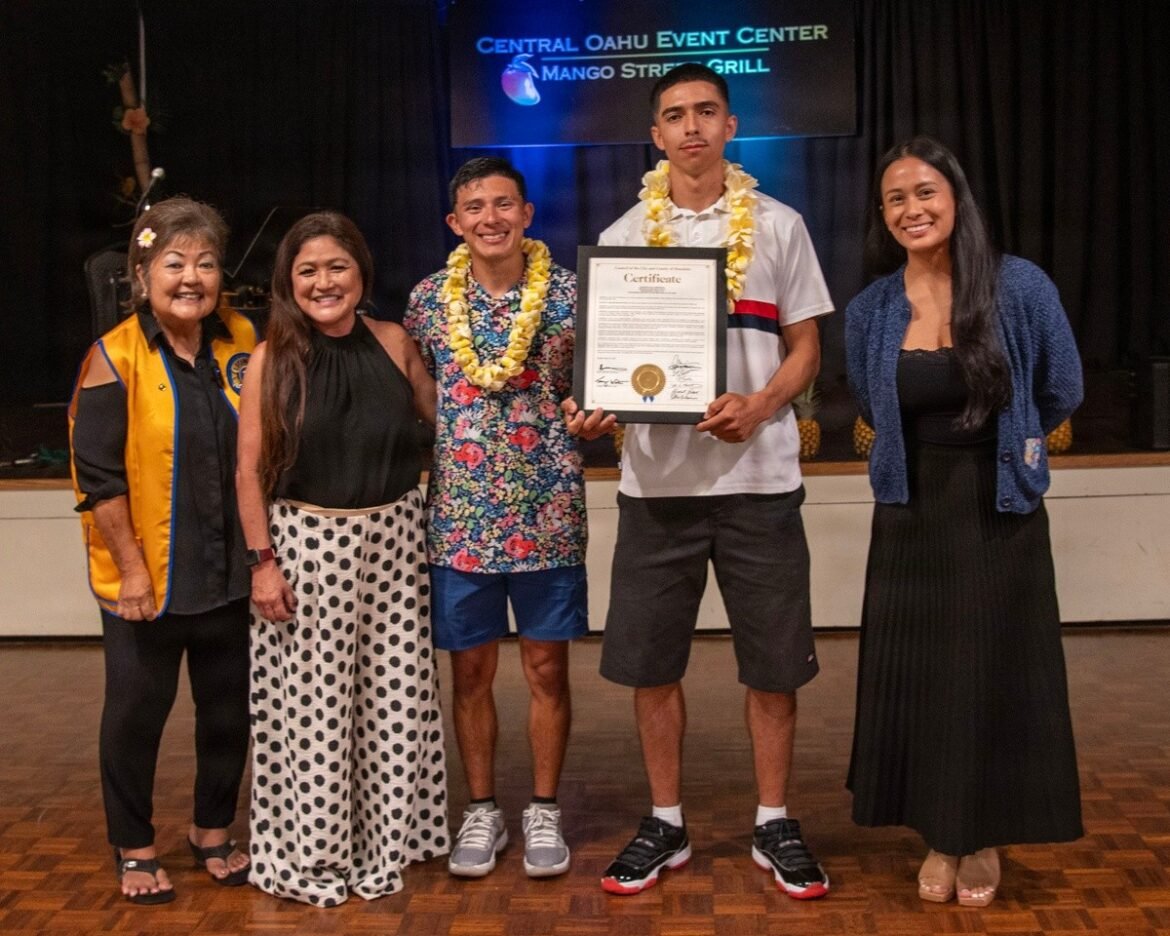 Wahiawa Lions Club honors Schofield Barracks MP as outstanding first responder | Article