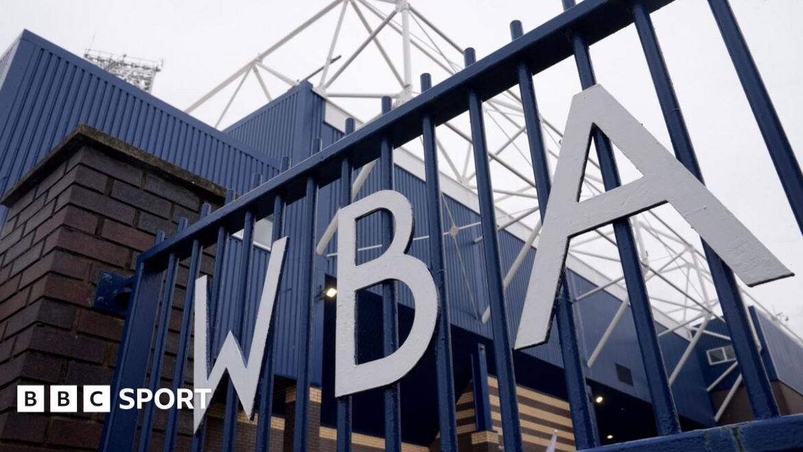 General view across the pitch at The Hawthorns stadium