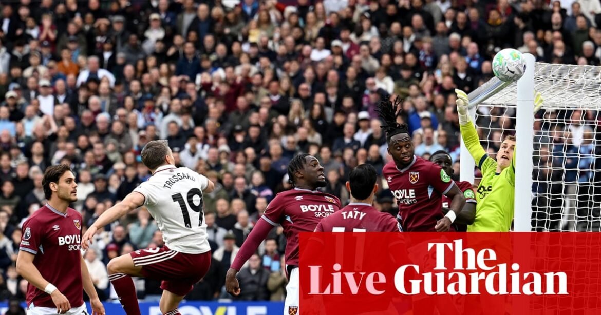 West Ham United v Arsenal: Premier League – live | Premier League