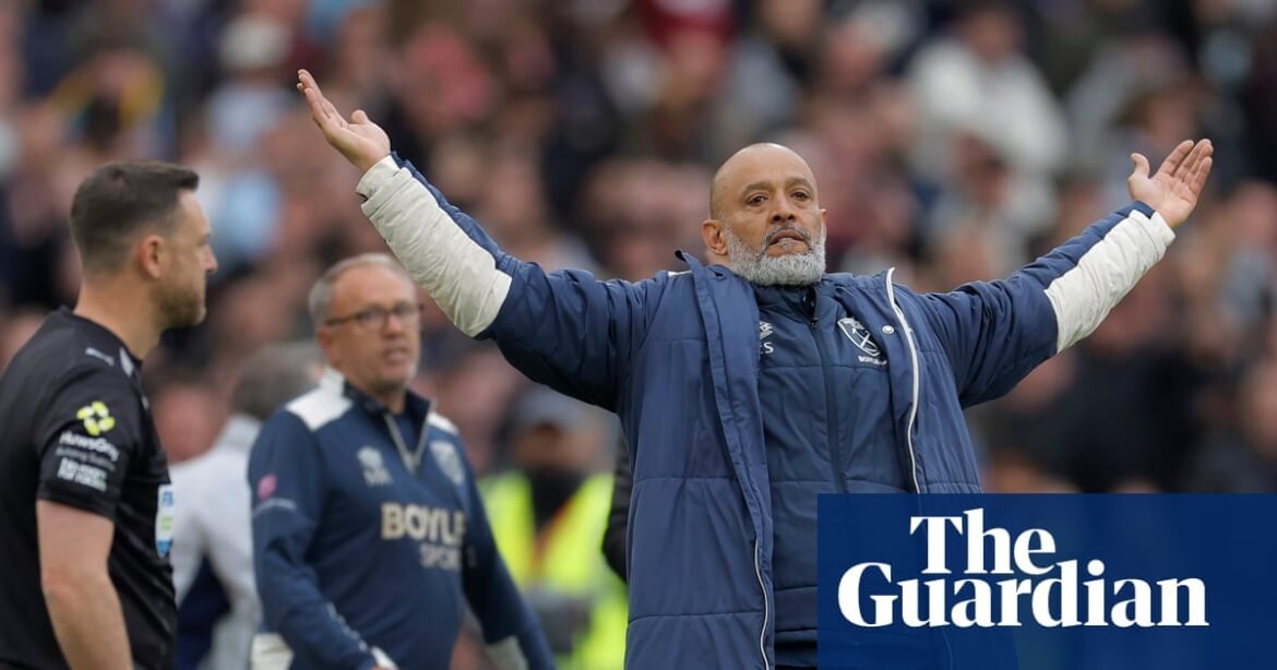 West Ham need David Moyes to save them once again as Nuno sticks to his routine | West Ham United