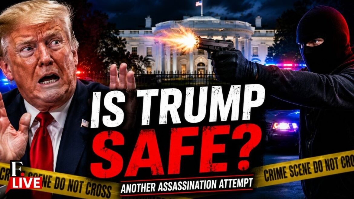 White House Shooting LIVE: Another Assassination Attempt on Trump? | Washington DC Shooting