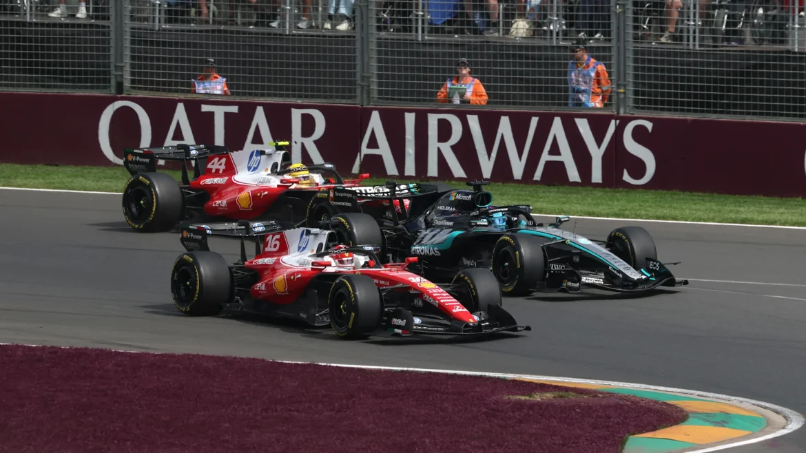 MONTREAL, QUEBEC - JUNE 15: George Russell of Great Britain driving the (63) Mercedes AMG Petronas