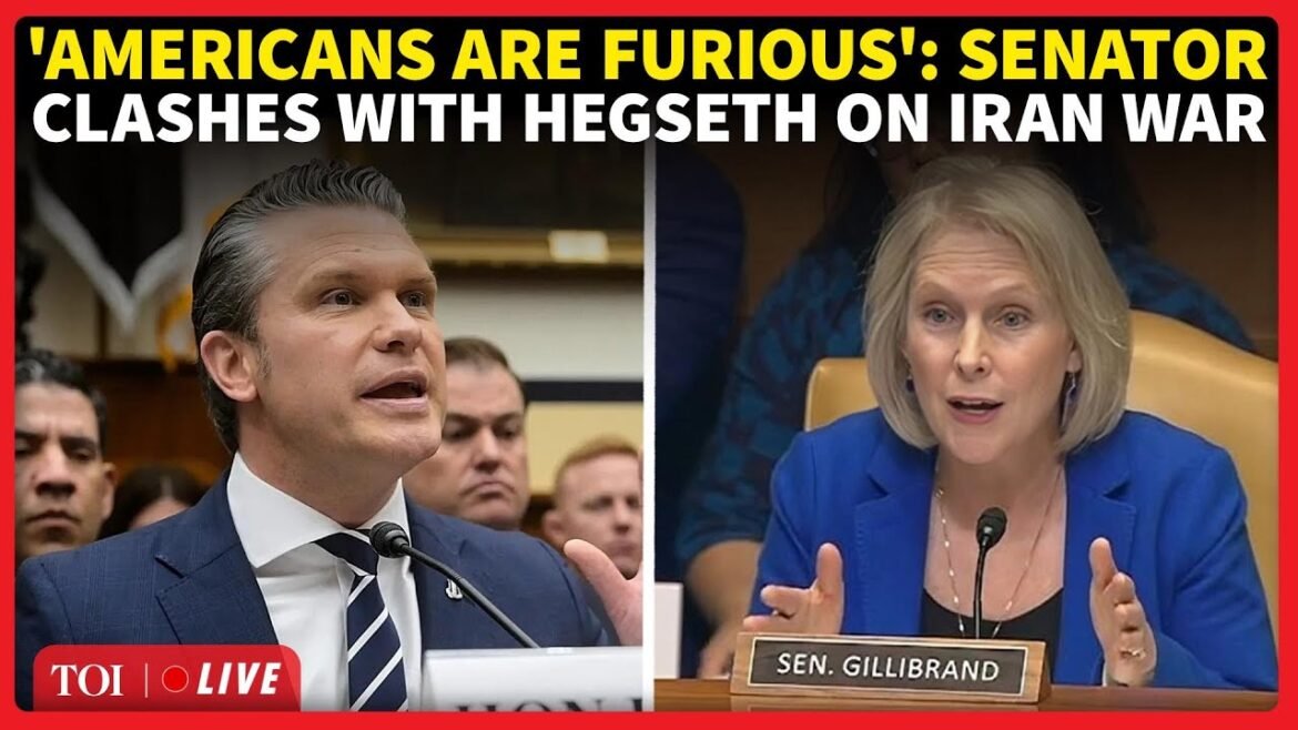 'You Want $200B More!': Senator Gillibrand Tears Into Pete Hegseth Over Pentagon's Iran War Strategy