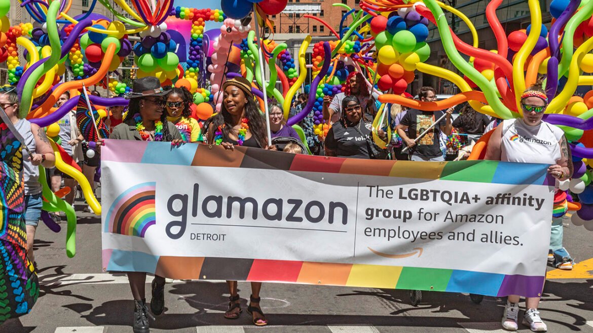 Major brands such as Amazon have been dialing back their public support for LGBTQ Pride after President Trump's executive orders and a cultural backlash.