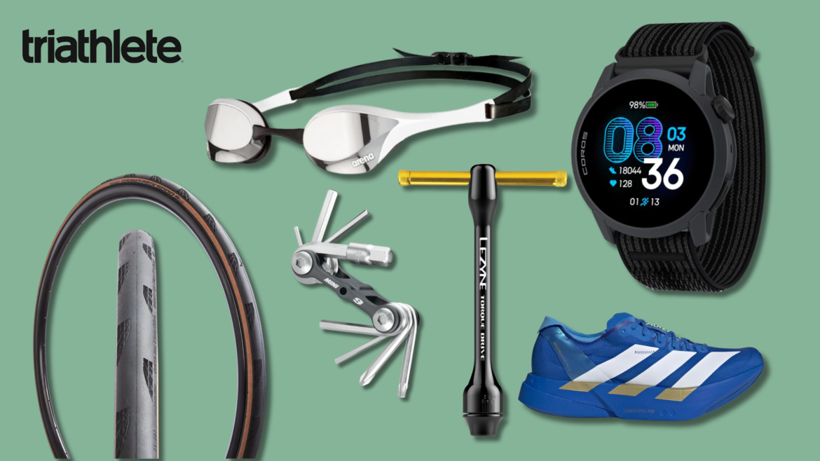 A photo compilation of Father's Day gifts for triathletes.